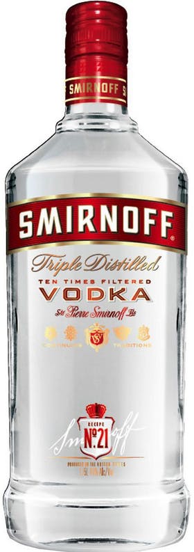 - Morton Smirnoff Classic No. Vodka 1.75L Williams 21