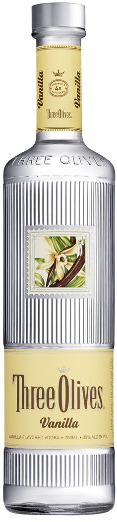 Three Olives Vanilla Vodka 750ml - Yankee Spirits
