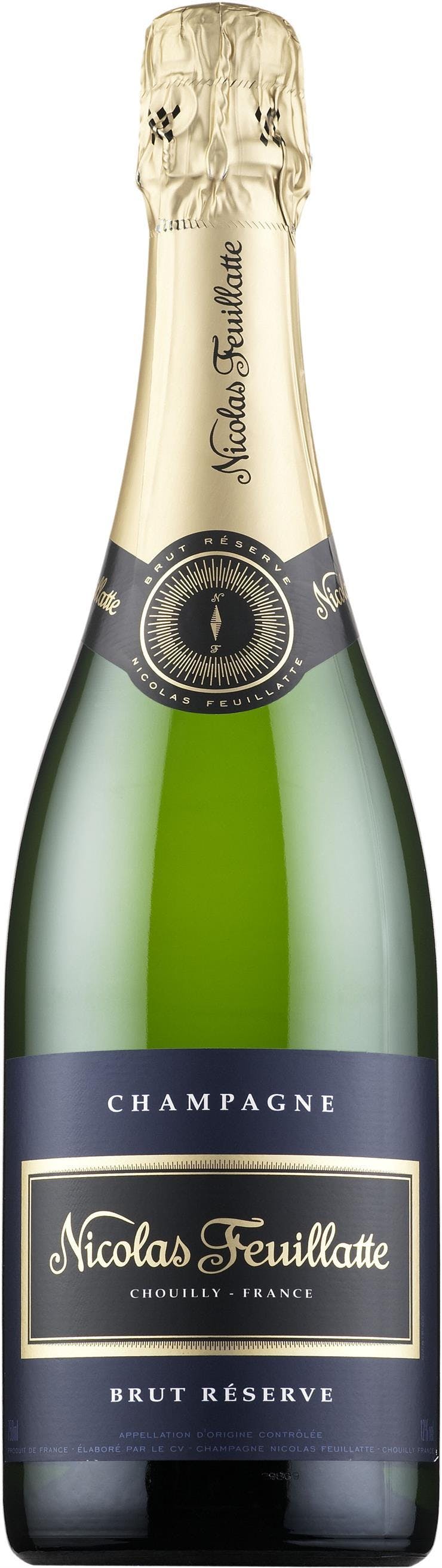 Nicolas Feuillatte Brut Réserve Wine Blue - Allendale Label 750ml Shoppe