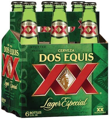 Dos Equis XX Lager Especial 6 pack Bottle - Stirling Fine Wines