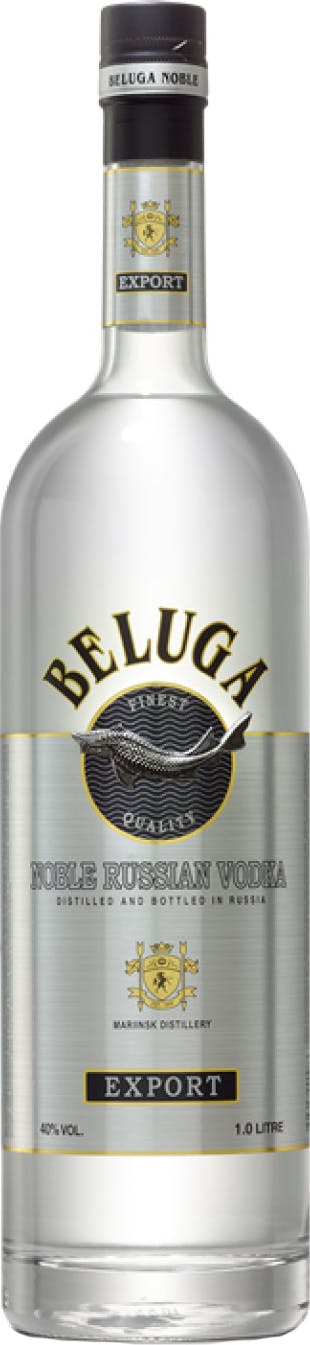 BELUGA Vodka Noble Coffret et 1 verre 40° 70 cl - Cellier du Périgord
