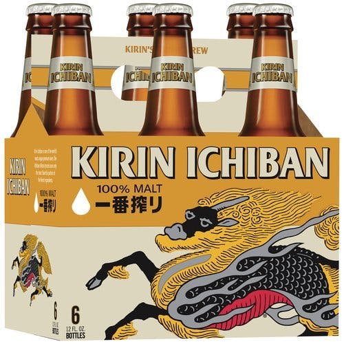 Kirin Ichiban 6 pack 12 oz. Bottle - Petite Cellars