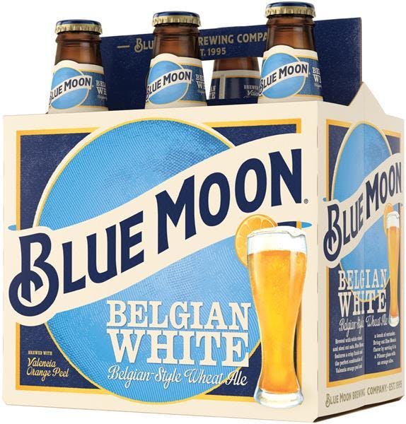 Blue Moon Brewing Company Belgian White 6 pack 12 oz. Bottle - Vine Republic