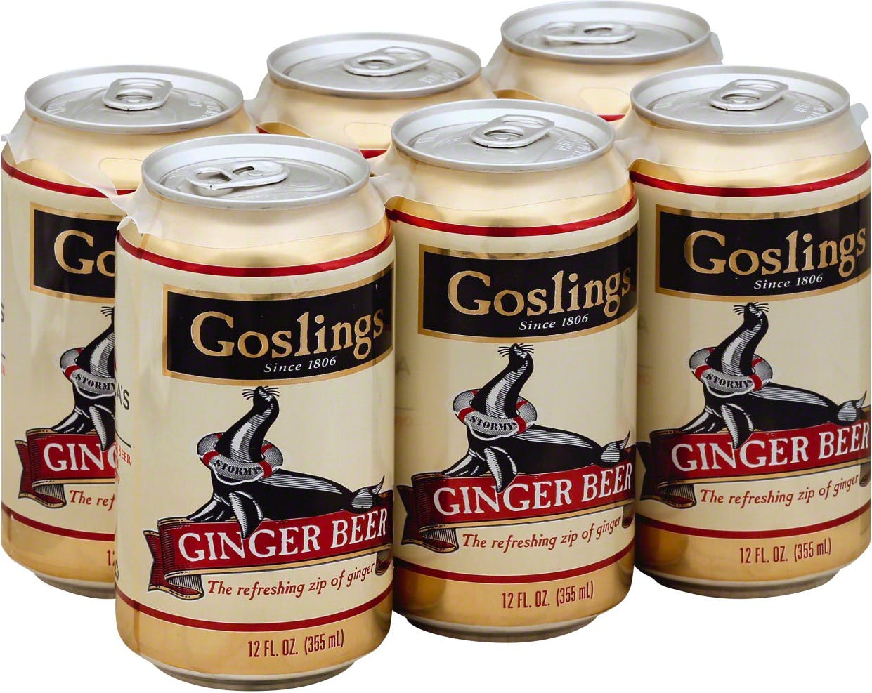 Gosling Ginger Beer • 6pk-12oz