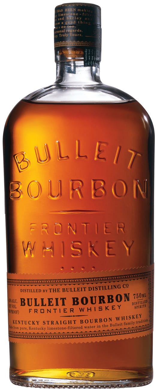 - Bulleit Whiskey 750ml Yankee Bourbon Frontier Spirits