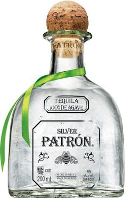 Patron Silver Tequila 200ml - Central Avenue Liquors
