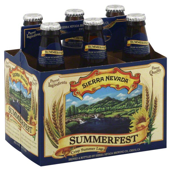 Sierra Nevada Summerfest 6 Pack 12 Oz Kona Wine Market   425977 