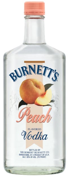 Burnett S Peach Vodka 1 75l Outback Liquors