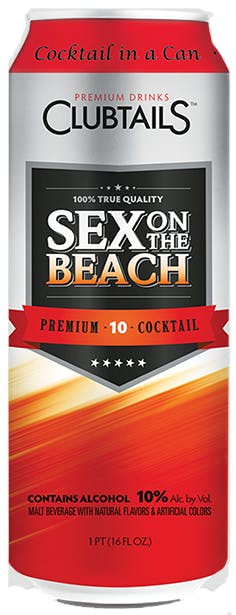 Clubtails Sex On The Beach 24 Oz Kellys Liquor 