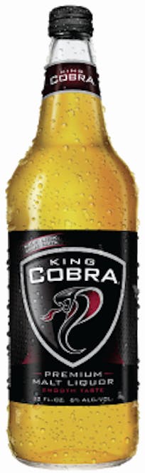 King Cobra Premium Malt Liquor 40 oz. Bottle - Argonaut Wine & Liquor