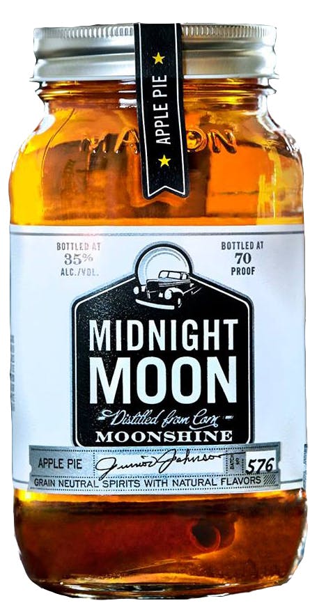 Junior Johnson's Midnight Moon Apple Pie Moonshine 750ml ...