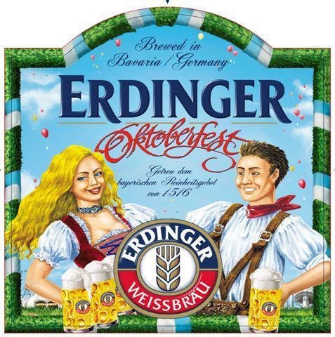 Erdinger Weissbrau Oktoberfest 4 pack 16 oz. Can - Petite Cellars