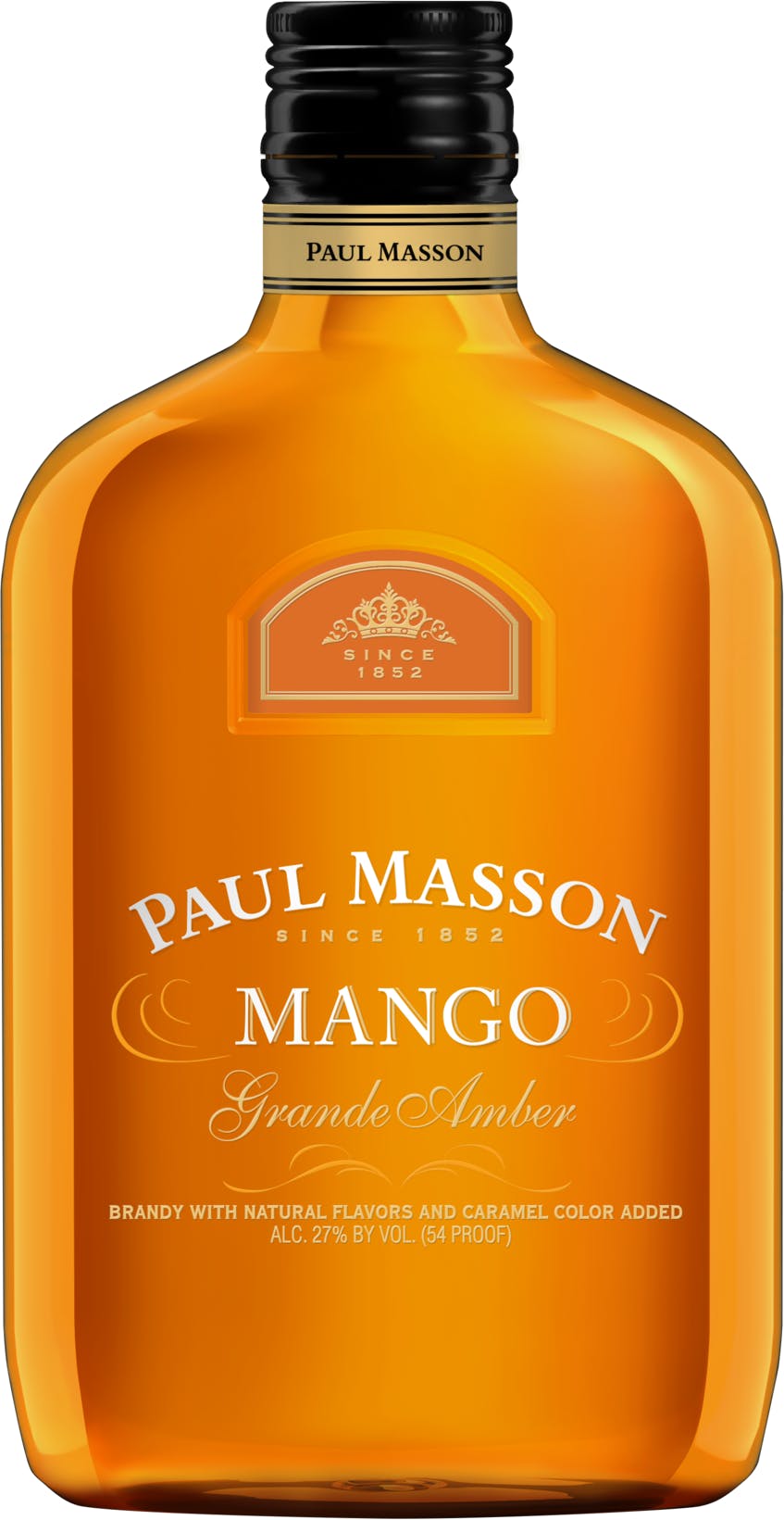 Paul Masson Grande Amber Mango Brandy 375ml Kelly's Liquor