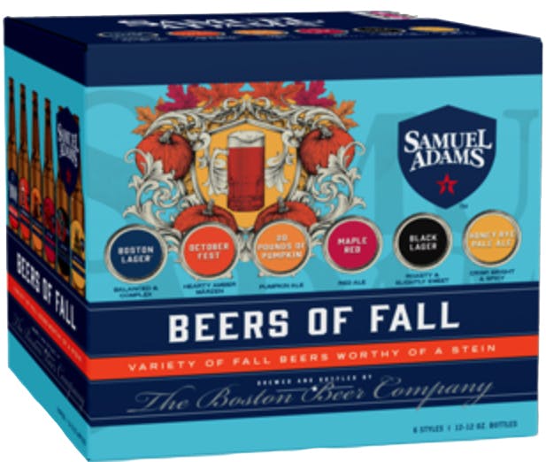 Samuel Adams Fall Variety Pack 12 pack Can Bruce Park Liquors