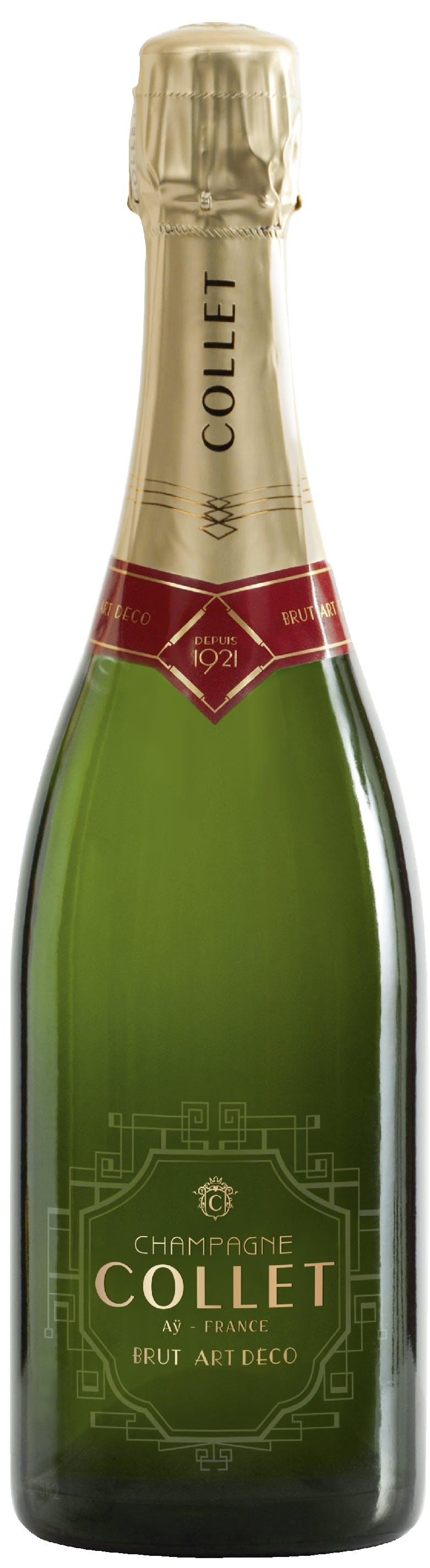 Champagne Collet Brut Art Déco 750ml - Argonaut Wine & Liquor