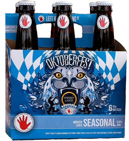 Left Hand Brewing Oktoberfest 6 pack 12 oz. - Petite Cellars