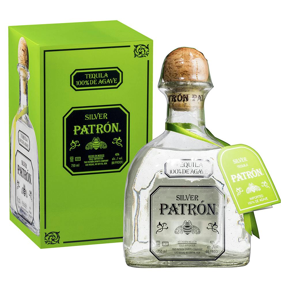 Patron Silver Tequila 750ml - Town Liquor