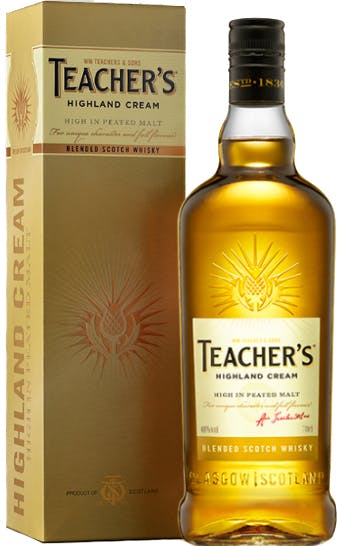 kit Perseus specificere Teacher's Highland Cream Blended Scotch Whisky 750ml - Order Liquor Online