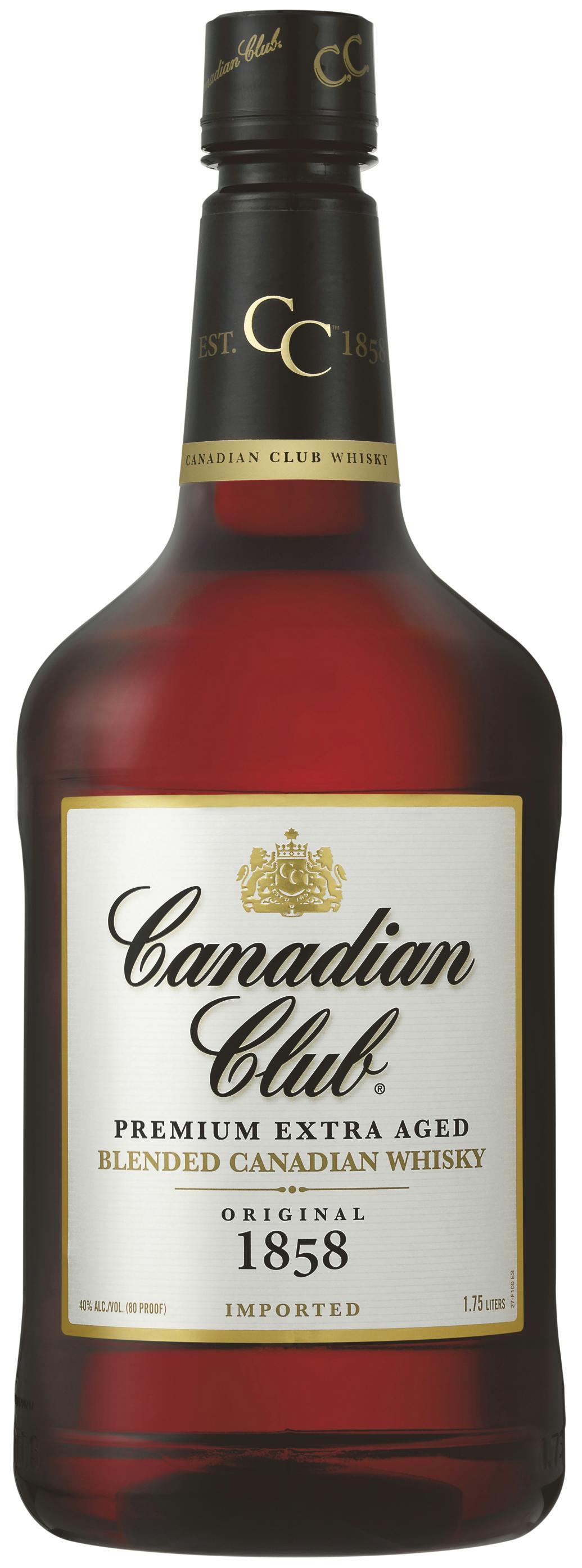 Canadian Whisky Blended Club Spirits 1.75L Canadian Yankee -