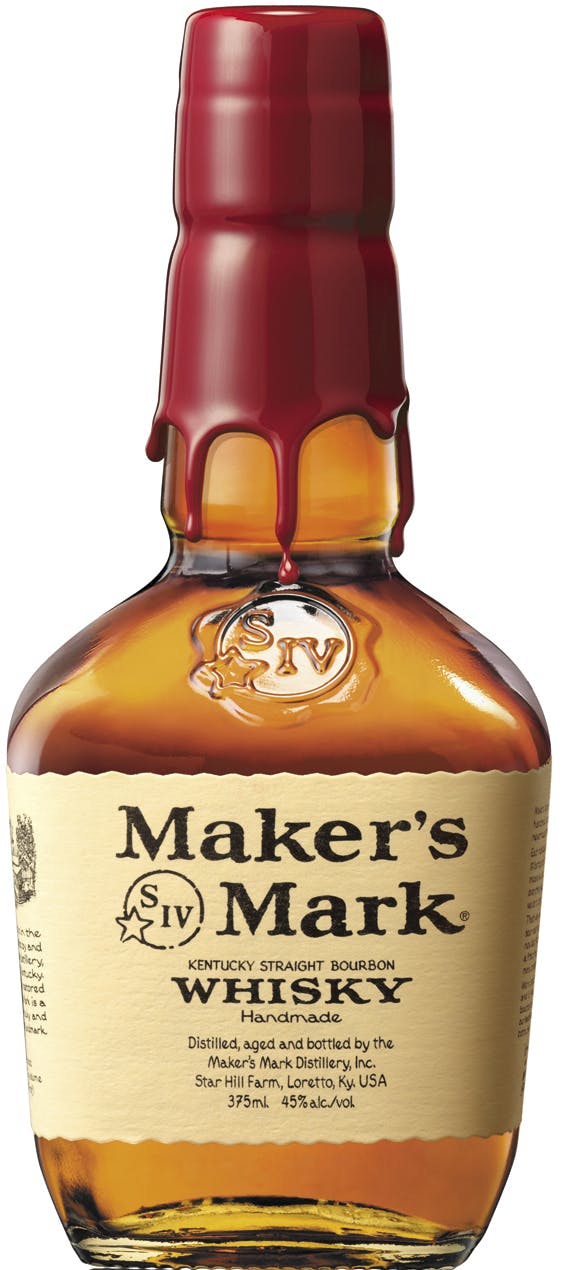 Maker\'s Mark Kentucky 375ml Wine - Bourbon Liquor Straight Argonaut Whisky 