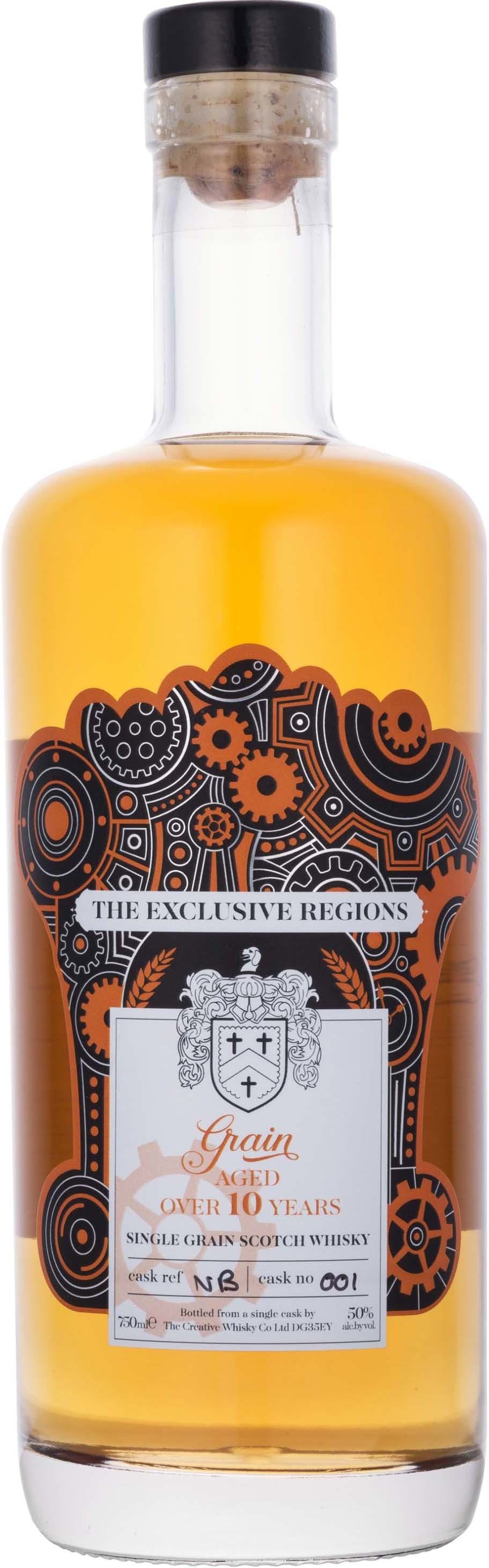 The Exclusive Malts Single Grain Scotch Whisky 10 year old 750ml