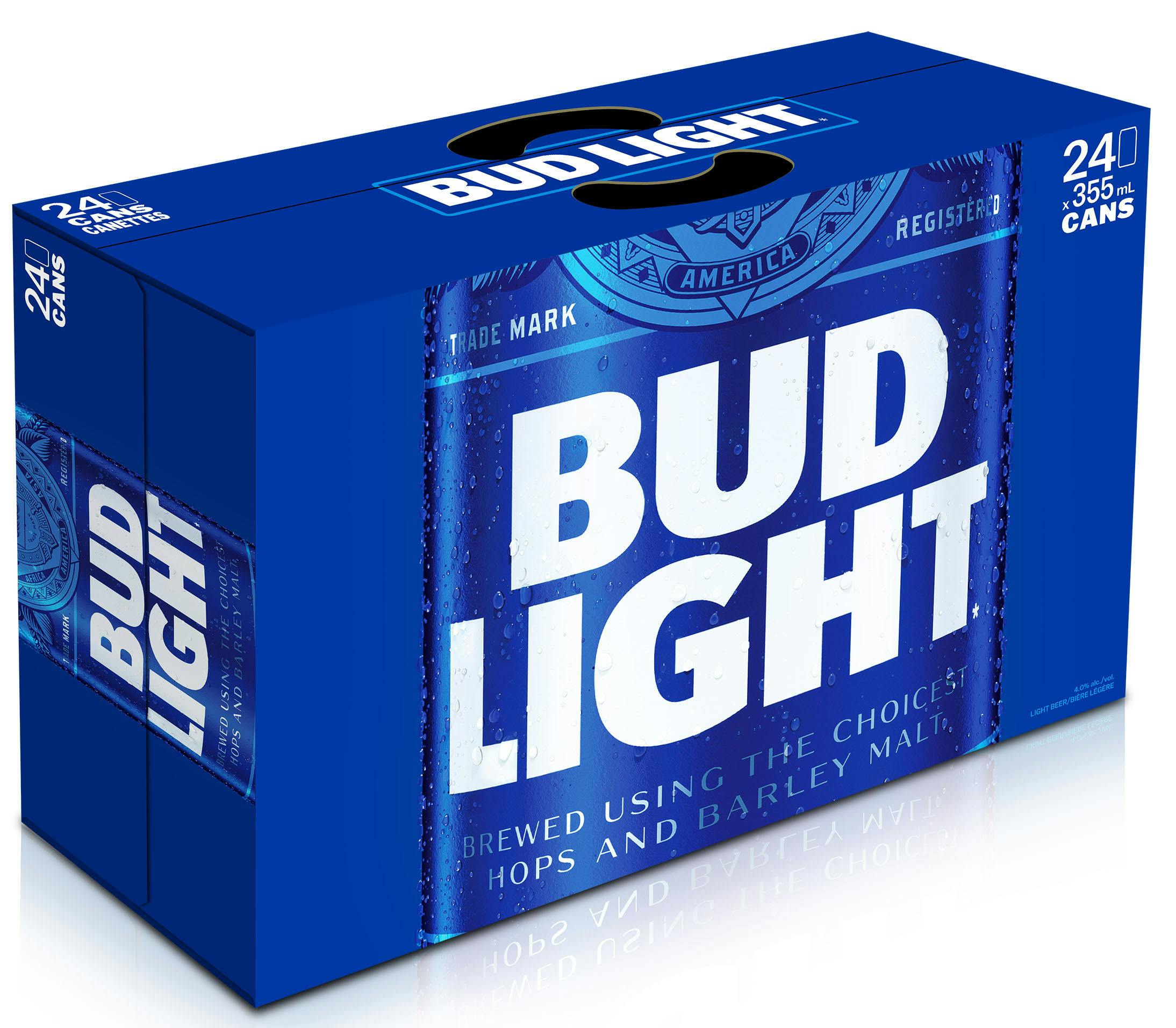 Bud Light Beer 12 Pack 355ml Can Buster S Liquors Wines