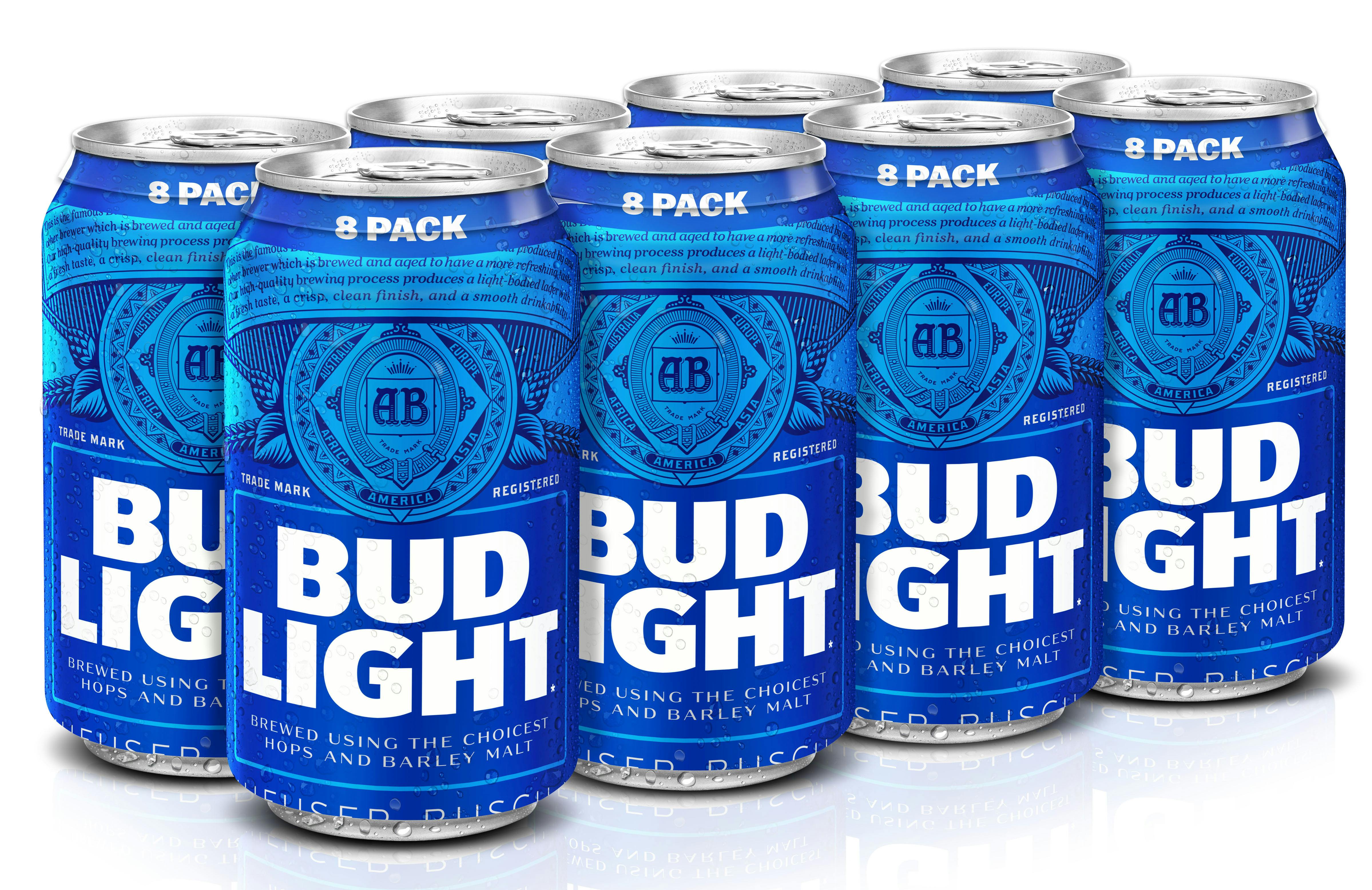 Bud Light 8 16 Can - Order Liquor Online