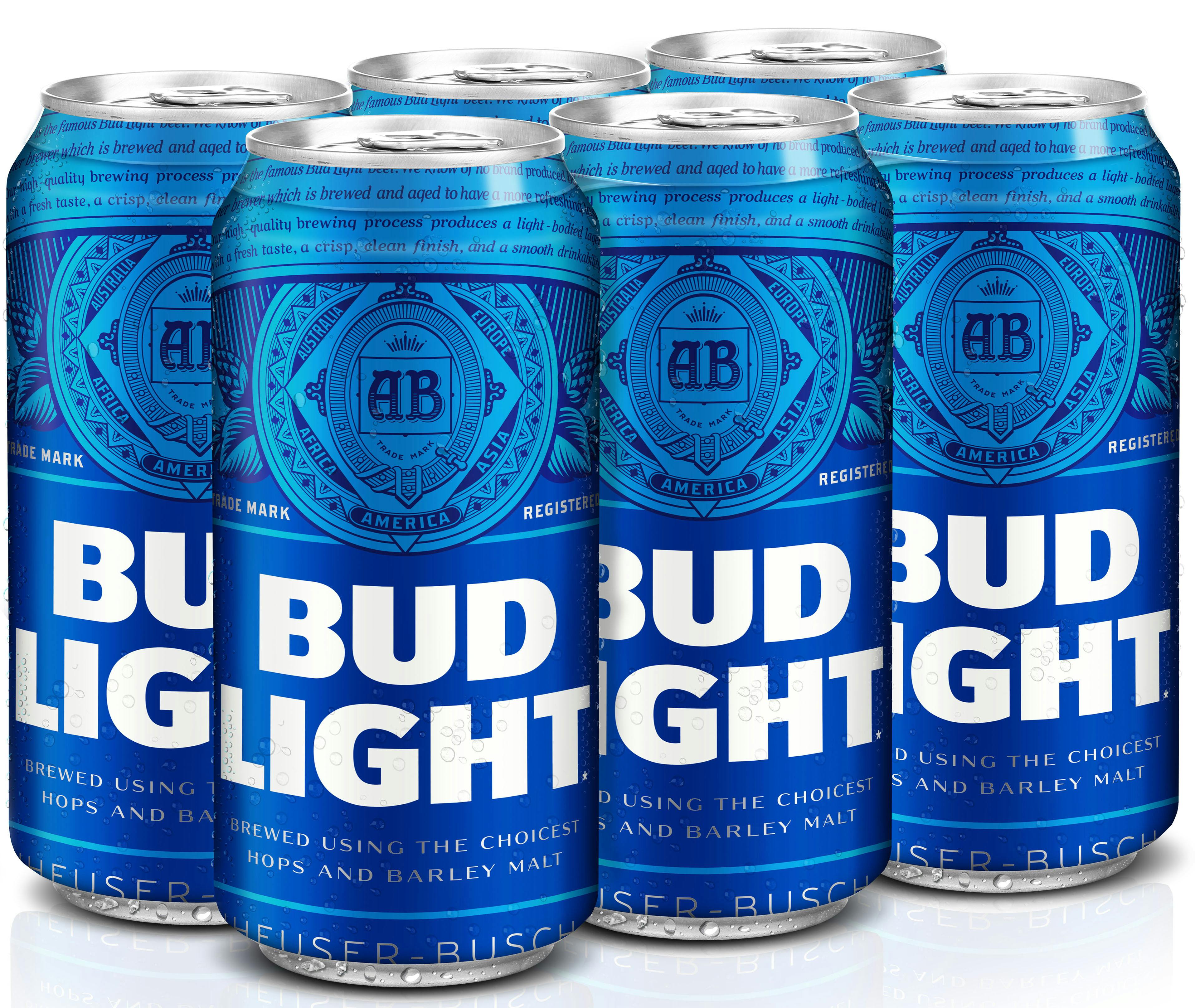 Bud Light 6 pack 16 oz. Can - Order Online