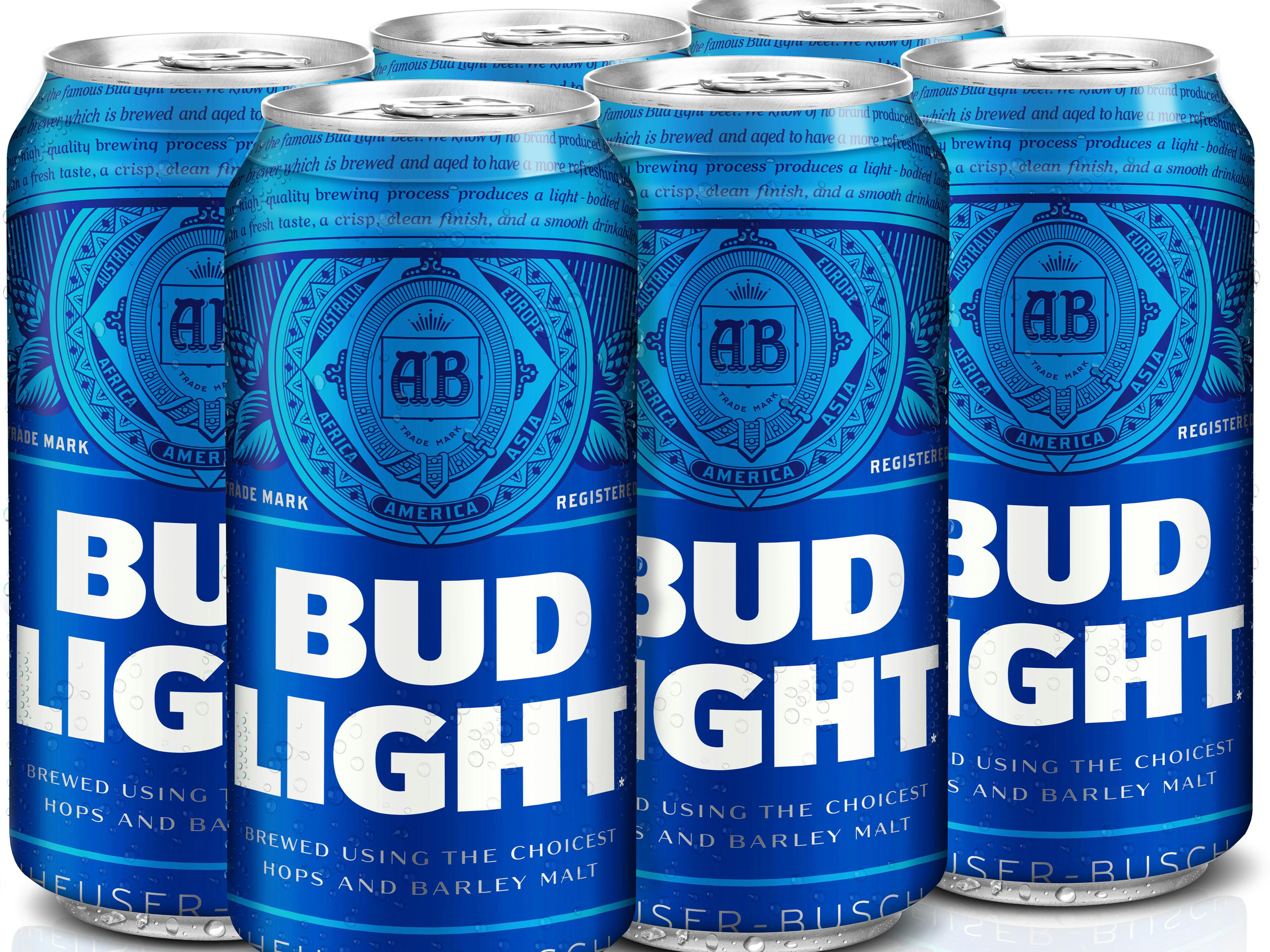 Bud Light Beer 6 pack 16 Can Outback Liquors