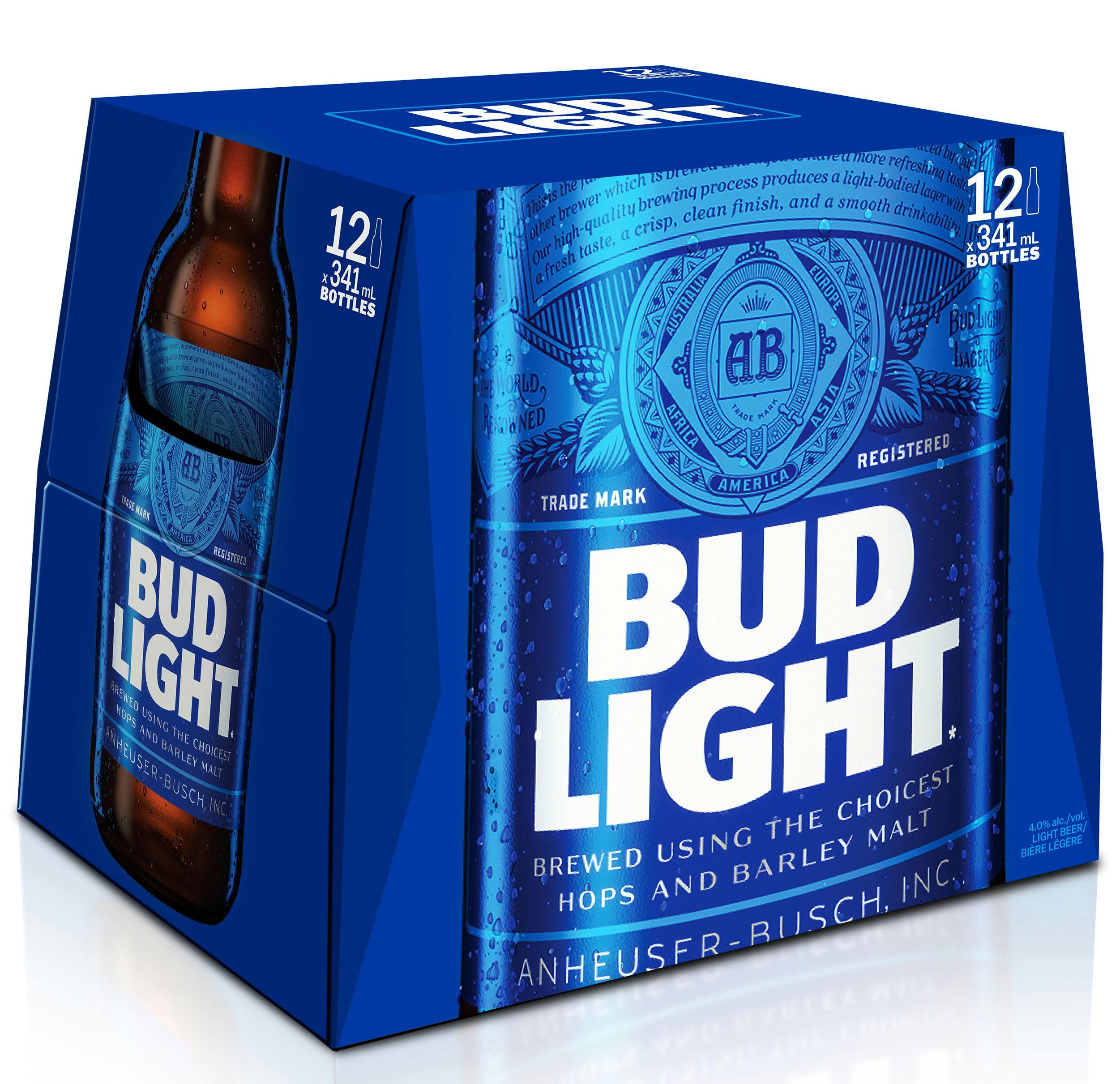 Bud Light Beer 12 Pack 12 Oz Bottle Argonaut Wine Liquor