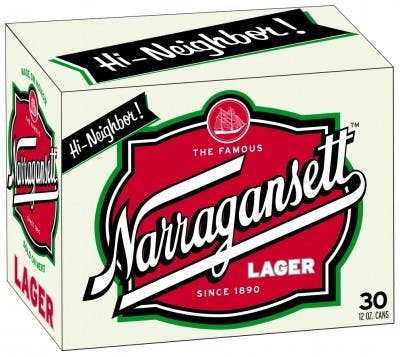 Narragansett Lager 12 pack 12 oz. Can - Petite Cellars