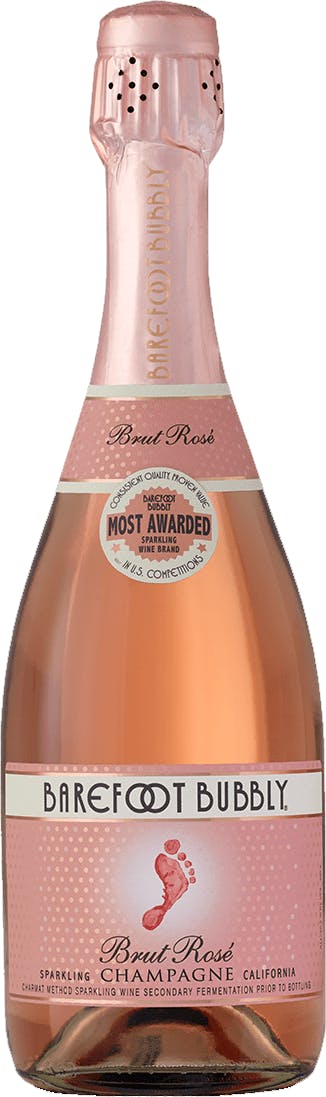 Barefoot Bubbly Brut Rose 750ml - Yankee Spirits