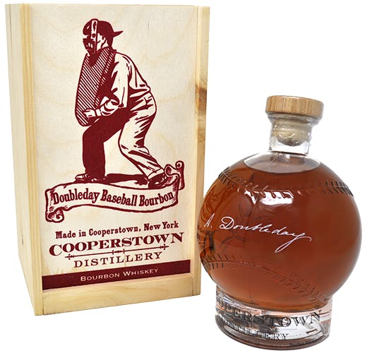 Cooperstown Distillery Doubleday Baseball Bourbon 750ml The Wine Guy