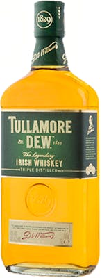 12 Liquors Tullamore Whiskey Irish - old 750ml Vicker\'s year Dew Original