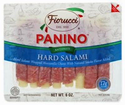 Fiorucci Panino Hard Salami & Mozzarella 6 oz. - Buster's Liquors & Wines