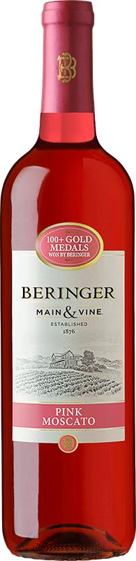 Beringer Main & Vine Pink Moscato 1.5L - Yankee Spirits