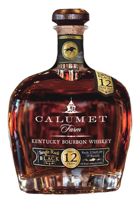 Calumet Farm 12 Year Old Bourbon (Black Rack)