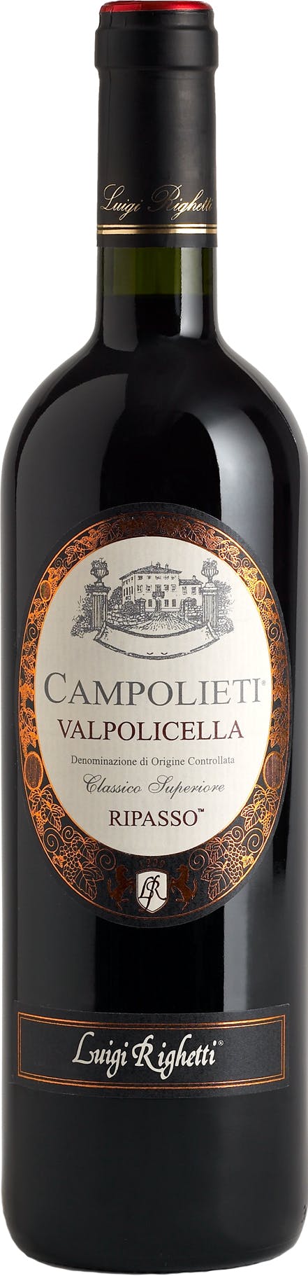 Luigi Righetti Valpolicella Classico Superiore Ripasso 750ml - Yankee ...