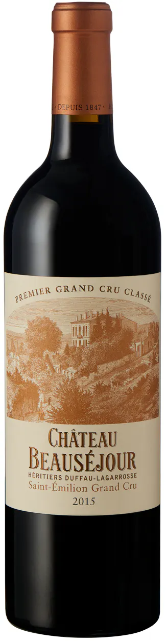 Château Beauséjour Duffau Lagarosse St. Emilion 2015 750ml 