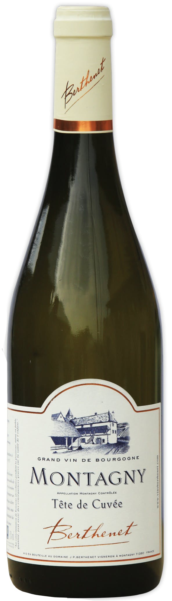 Domaine Jean Pierre Berthenet Montagny Tête De Cuvée 750ml - Yankee Spirits