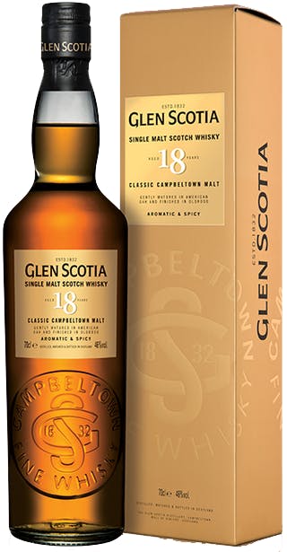 Glen Scotia Single Malt Scotch Whisky 18 year old 750ml - Yankee