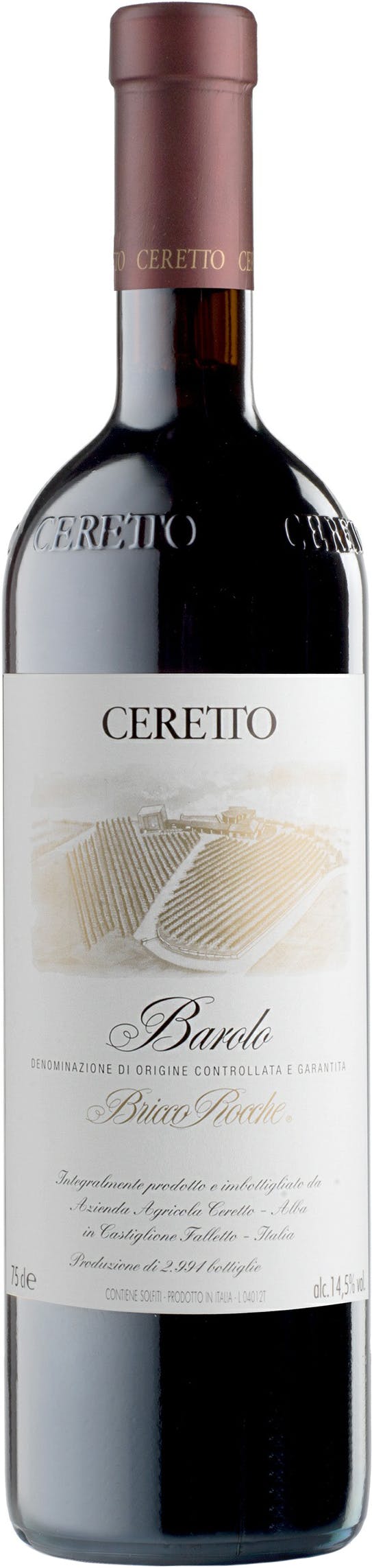 Ceretto Barolo Bricco Rocche 2012