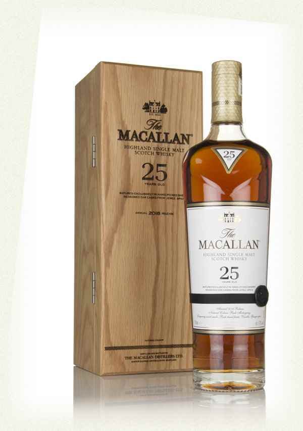 Macallan Sherry Oak Single Malt Scotch Whisky 2021 25 year old