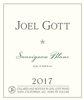 Joel Gott California Sauvignon Blanc 2017