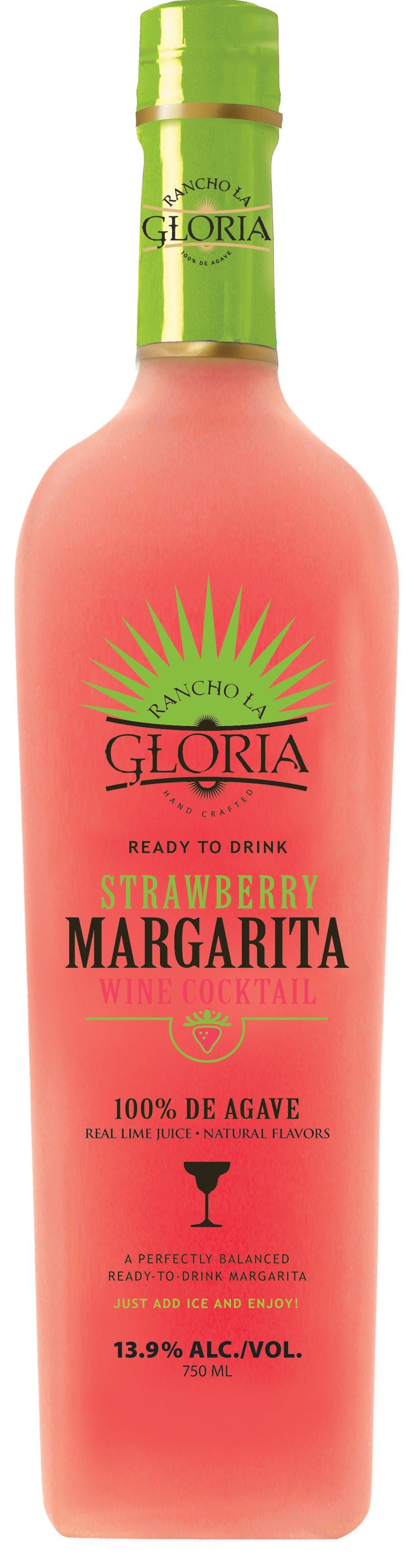 Rancho La Gloria Strawberry Margarita 1.75L Argonaut Wine & Liquor