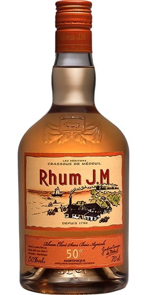 Rhum Agricole J.M. Blanc pack 1 litre