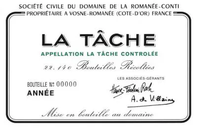 Domaine de la Romanee Conti La Tâche 1985 750ml - Station Plaza Wine