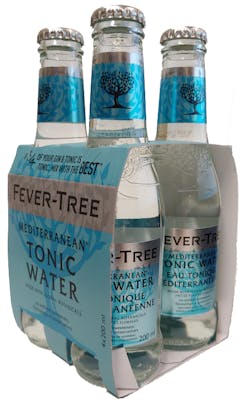 Fever Tree Mediterranean Tonic Water 4 pack 200ml - Vine Republic