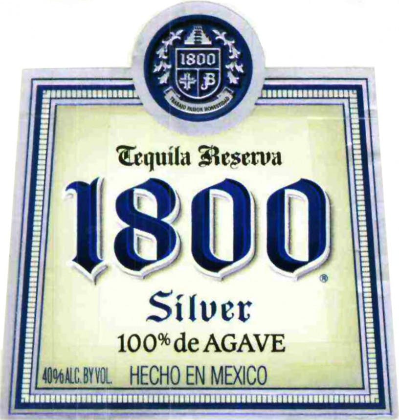 1800 Tequila Silver Tequila 0ml Buster S Liquors Wines