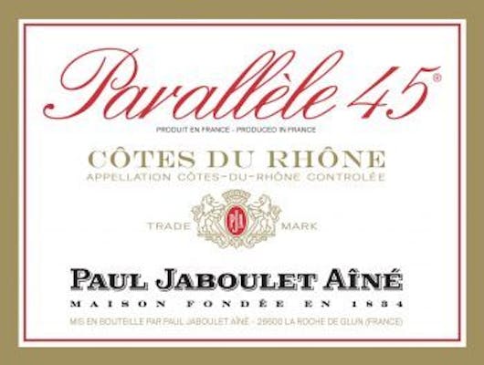 Domaine Paul Jaboulet Aîné Cotes du Rhone Parallele 45 Rouge 2016